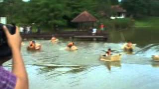 cardboard boat race