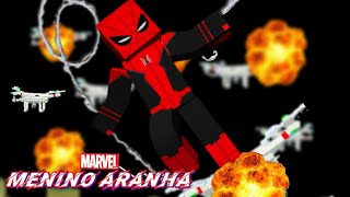 Minecraft: MARVEL MENINO ARANHA T4 - DESTRUINDO AS ILUSÕES DO MYSTERIO!!( LONGE DE CASA) #ep26