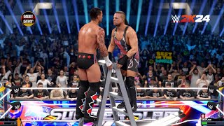 Rob Van Dam (C) vs CM Punk | Undisputed WWE Universal Championship | Ladder Match | WWE 2K24