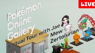 JP Pokemon Online Gallery Virtual Tour with Jae, Mew & Zertolurian | Pokemon with jJae