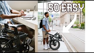 Eovolt Afternoon Pro Folding Electric Bike : Unfolding & Going Is a Breeze