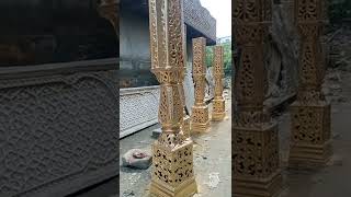 golden Pilr 8ft bast quality ready for sale wedding Mandap entry gat 9693704251