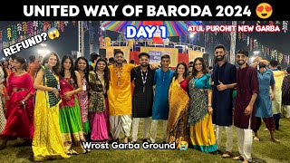 United Way Baroda 2024 | Day 1 | Atul Purohit Garba | Vadodara Navratri Festival 2024