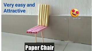 Chair made from paper/ paper chair #paperchair