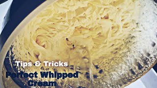 How to Make Whipped Cream at Home - Perfect Whipping Cream Recipe|Frosting for Beginners|Cake Cream