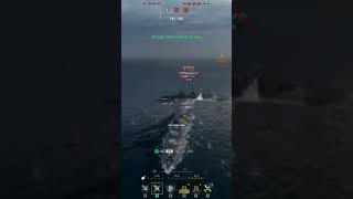 Indy Thought He Could Outmaneuver a SINOP? LOL | World of Warships #worldofwarships #shorts