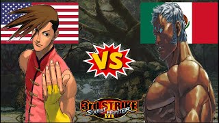 Street Fighter III 3rd Strike XxXdankstormXL vs Chiclosos