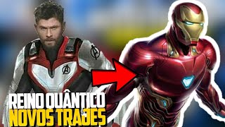 NOVOS VISUAIS DE VINGADORES 4 ! TONY STARK É A SALVAÇÃO ?