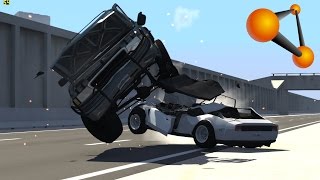 BeamNG Drive - Spectacular Crashes and Smashes #20