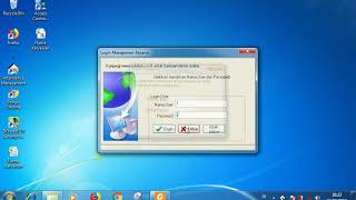 Cara membuat login administrator pada software attendance management