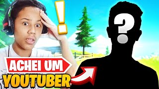 JOGUEI COM UM YOUTUBER FAMOSO!? - Fortnite