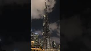 One night in Dubai, Standing tall at the iconic Burj khalifa 🌆😍 #dubai #burjkhalifa #reel