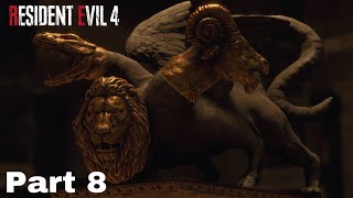 3 Headed Statue Resident Evil 4 Remake Walkthrough Part 8