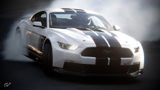 Drift Mustang Gr.3 Road Car at Trial Mountain | Gran Turismo 7