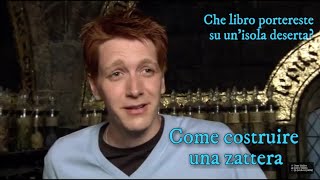 Tom Felton intervista il cast di Harry Potter (SUB ITA)