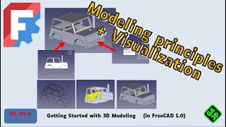 🔧 FreeCAD: Complete Guide to Views and Display Modes | 3D Tutorial