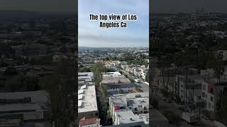 On the rooftop of this nice hotel in Beverly Hills and had a good view over Los Angeles #shorts #la