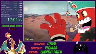 Low% Speedrun - 31:41 - Current Patch, Regular - Cuphead