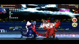 SpaceGodzilla Vs Monster zero and Destoroyah