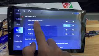 Đổi Hệ Camera AHD / CCD (NTSC) Cho Màn Hình Android TS7 - TS8
