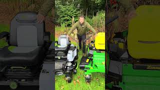 JOHN DEERE or EGO Mower? #electricvehicle #johndeere #ego #johndeeretractor