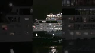 Cruise Ship Horn Battle TUI Mein Schiff vs. MS Astor in Hamburg, Germany #Shorts #cruiseship #TUI