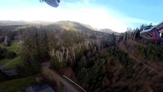 Timberdrone 3 hexcopter first flight with Gopro Hero3+