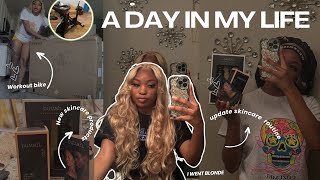 DAY IN MY LIFE AS A 21YO | FALL DIARIES 001 ᥫ᭡| updated skincare routine, grwm, workout, clean+ more