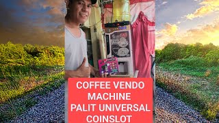 TUTORIAL PAANO MAGPALIT NG UNIVERSAL COINSLOT NG INJOY COFFEE VENDO MACHINE