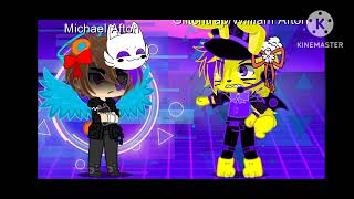 Michael Afton & Glitchtrap/William Afton's "Father & Son" Confrontation in Gacha Club ft: Rusty.i.B😇