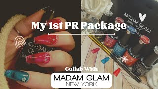 MY 1ST PR PACKAGE UNBOXING AND HONEST REVIEW | @madamglamofficial | BEGINNER FRIENDLY TUTORIAL