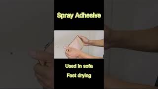 650ml Spray Adhesive used in sofa, contact WhatsApp: +8613562969563 #sprayadhesive