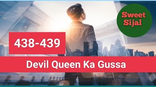 Akshat The Sanki Black Devil Ep- 438 to 439 | Devil Queen Ka Gussa ||