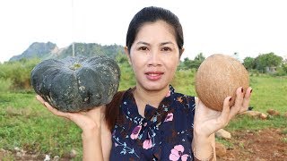 Awesome Cooking Pumpkin With Coconut Recipe -  Cook Pumpkin Recipes -  Village Food Factory