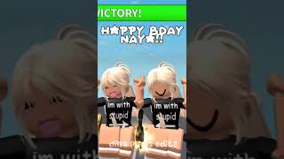 HAPPY BDAY!! || #roblox #edit #fypシ゚viral #fy #mm2