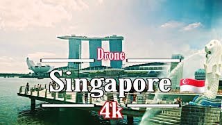 Singapore 🇸🇬 | Drone view | 4k video | Singapor marina video city view