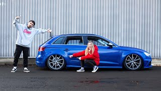 WE SLAMMED THE AUDI...