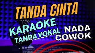 tanda cinta karaoke nada cowok dangdut koplo tanpa vokal lirik