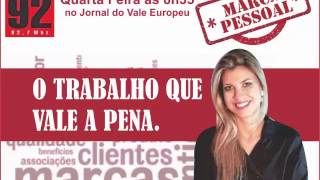 Programa Marca Pessoal 92FM - O Trabalho que Vale a Pena.