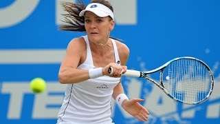 [HD] Agnieszka Radwanska vs Sloane Stephens Eastbourne 2015 Highlights