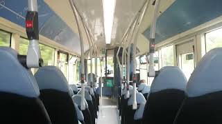 *SLOW* Arriva North East Wright Streetlite DF Sapphire 22/23/24 (1598 NK15 AAY)