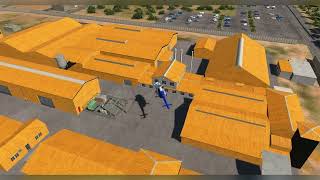 DCS World: Mi-8 Landing and taking off in a confined area