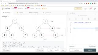 LeetCode 117. [Medium with HARD followup] Populating Next Right Pointers in Each Node II