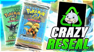 WE PULLED A CRYSTAL FROM RESEALED AQUAPOLIS & SKYRIDGE PACKS?!