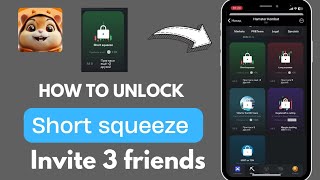 How we can unlock short sequeez in hamster Kombat daily combo 🔥