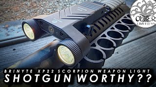 Is this SHOTGUN Worthy?? Brinyte XP22 Scorpion Weapon Light