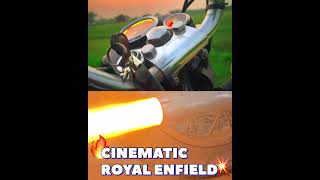 Royal Enfield Old Model Cinematic with pataka sound #youtubeshorts #shorts #reels