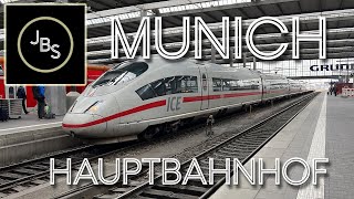 Zug in München Hbf - Trains at Munich Hbf