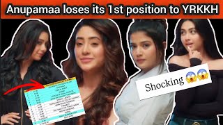 Anupamaa loses its 1st position to YRKKH Shivangi, Rupali Ganguly, Samridhhi, Reem#trendingonshorts