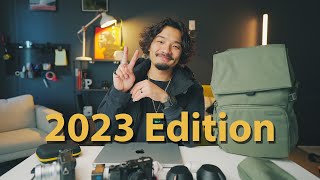 Whats in my Camera Bag 2023 Edition